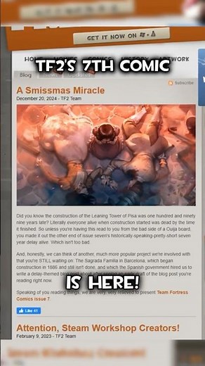 TF2'S 7TH COMIC IS FINALLY HERE!!