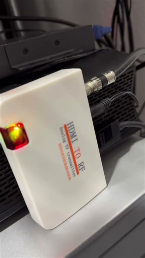 Hdmi a Rf convertidor VHS/dvd a CRT #saintseiya #xiaomi #vhs #dvd #viral #crt