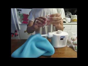 Babrit Bubble Ball Inflatible Bounce Ball with Pump Toy for Kids-Blue Color