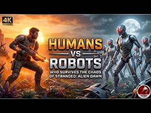 Humans vs Robots - Who Survives the Chaos of Stranded: Alien Dawn