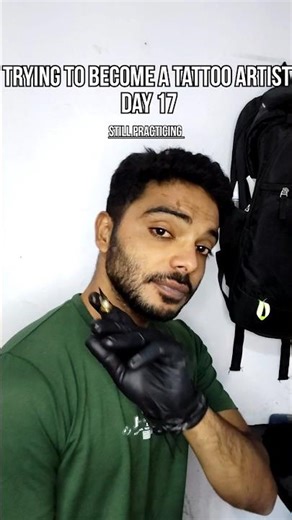 Trying To Become A Tattoo Artist | Day 17 | Lining & Shading Practice