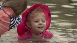 Hey Boston, it's officially summer: Frog Pond is open on the Common. These kids are having the best day ever splashing around in it. | Boston.com
