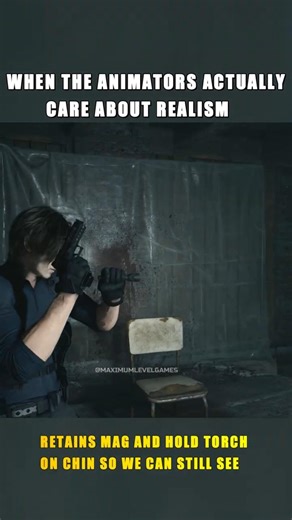 Leon's Reload Animation Is Actually Realistic