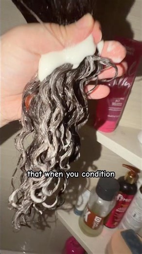 Who knew this about conditioning curly hair? #tips #curlyhair #washday