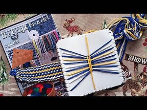 Kumihimo Tutorial Large Band Technique