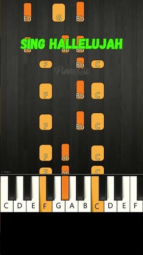 Sing Hallelujah! 🎤 Dr. Alban 🎤 EASY Beginner Piano Tutorial