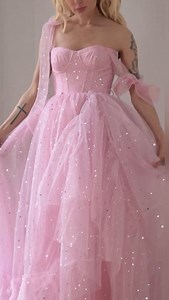 Which color would YOU choose? 💖 Say hello to our exquisite no.1 bestseller! The Eternity Gown 🤍 Why is she so special? 🩷 Extravagant skirt 🩷 Hitch detail at the front to create volume 🩷 Sculpting bodice with feminine corset 🩷 Adjustabie bow straps Now available in a bespoke array of beautiful colors ❤️🩷🤍💙💚 Tell us which one sets your heart racing? 🥰 #princessdress #ballgown #dreamdress #promdress #formaldress | Fanciful Doll