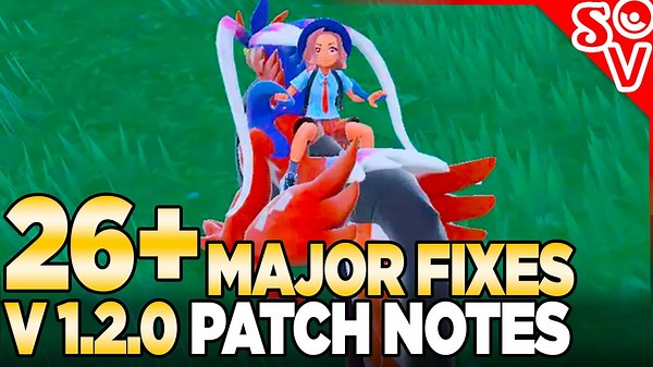 26+ Major Bug Fixes in Version 1.2.0 Patch Notes for Pokemon Scarlet and Violet