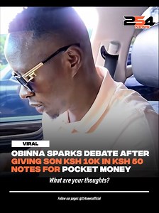 Obinna's KSh 10K Pocket Money Surprise Sparks Debate