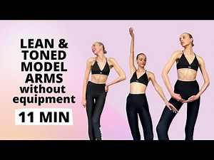 Lean & Toned Model Arms Without Equipment Workout / Nina Dapper Model & Lifestyle Coach