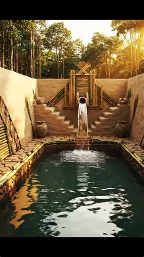 primitive pool scene 0692