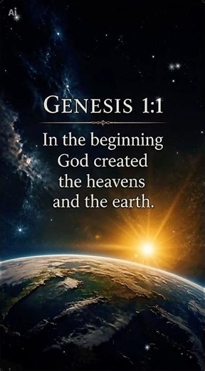 The Power of Genesis 1:1 Explained. #ytshorts #youtubeshorts #hope