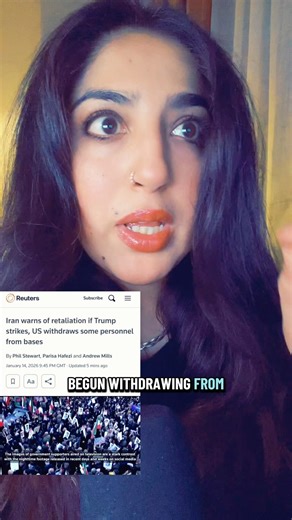 Reuters reports US evacuated personnel from Qatar airbase amid Iran tensions #iran #trump