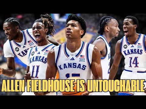 Allen Fieldhouse Magic the Kansas Jayhawks Hold Off BYU in Historic 1,000th Game