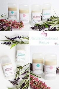 How to Make Deodorant that Really Works ~ All Natural Recipe