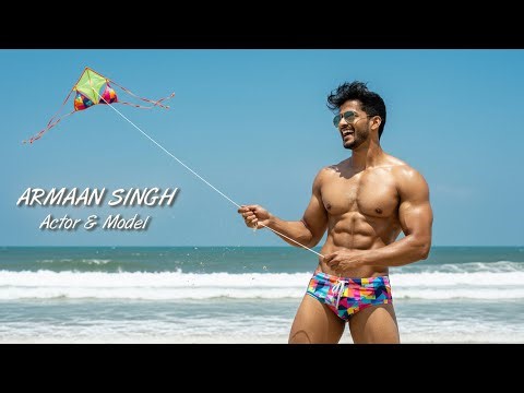 ARMAAN SINGH A Bold Muscular Fit Indian Male Model & Actor