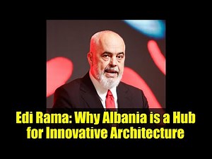 Edi Rama: Why Albania is a Hub for Innovative Architecture | Prime Minister Interview