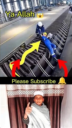 Factory Worker Falls Into Machine😱 Coworkers Save Him Instantly! #GodIsGreat #Miracle #shorts #fyp