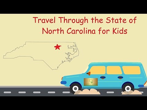 Travel Through the State of North Carolina for kids