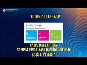Panduan Lengkap Cara Daftar O2SN 2025 Langkah demi Langkah