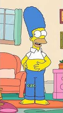 The Simpsons: Homer & Elon Musk Build a Donut-Powered Car | 90s Cartoons Nostalgia Adventure