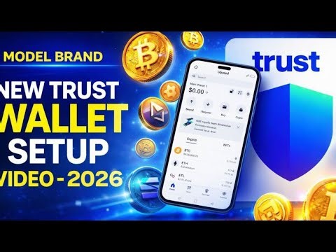 How to Create Trust Wallet Account 2026 || New Trust Wallet Setup Guide (Step-by-Step)