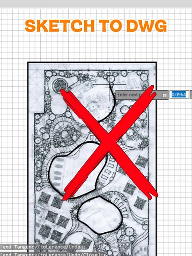 Convert Sketch to DWG File Using Suapp AI
