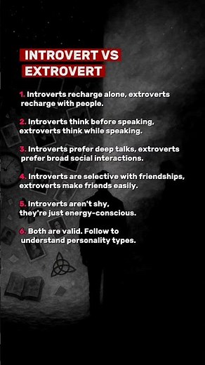 Reality of Introvert Vs Extrovert people | #shorts #psychology
