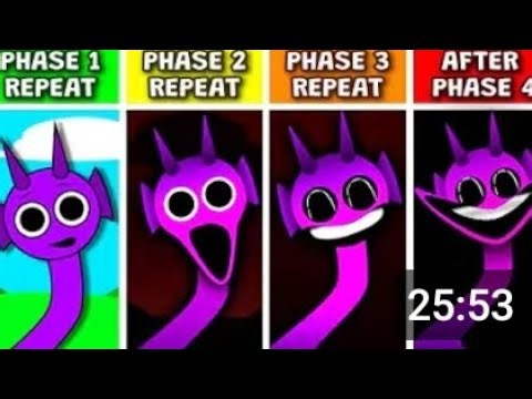 Sprunki Phase1 Phase2 Phase3 Phase4 SUBSCRIBE PLEASE #world #gaming