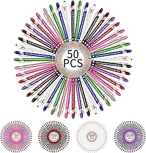 STREADVE 50 Personalized Custom Pens Engraved Writing Pen with Name Logo, Customized Promotional Items Stylus Pen Gifts for Men Women Realtor Business Reunion Wedding