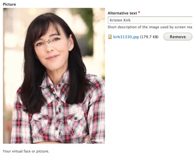 Editing your profile