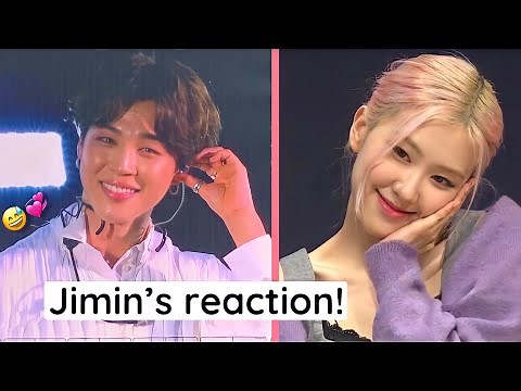 BTS Jimin Reacts To Fans Screaming “ROSÉ” To Him!