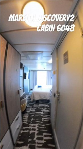 Quick cabin tour on Marella Discovery 2, balcony cabin 6048 #cabintour #marellacruises
