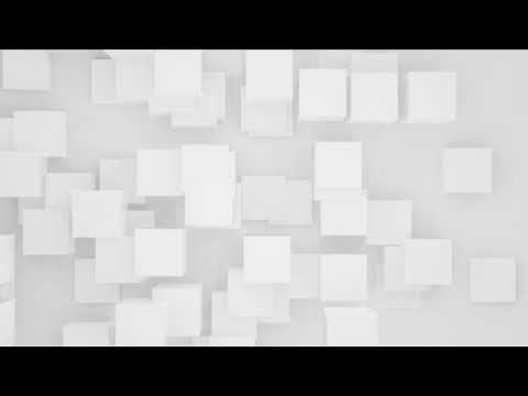 Abstract White Background Video, White Cube Motion Background Loop | Free Stock Footage