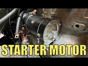 Starter Motor Installation (step by step) Willys Jeep L134 go devil engine