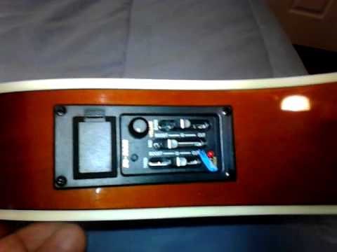 RW JAMESON SLIMLINE ACOUSTIC ELECTRIC GUITAR UPGRADED