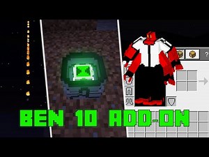 BEN 10 Addon for MCPE (V3.1)! Become Ben10 in Minecraft PE
