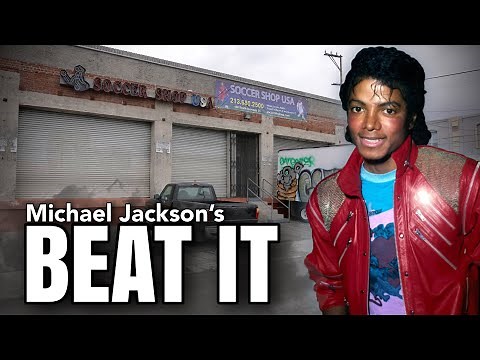 Michael Jackson's BEAT IT Filming Locations - Then and NOW 4K