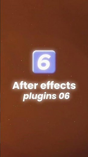 Day 06 of Learning Plugins in After Effects!✨