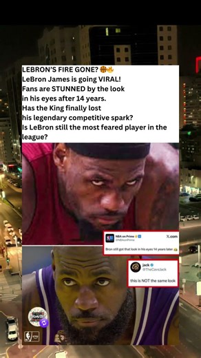 LeBron James Face Comparison: Analyzing the "Game 6" Stare 14 Years Later 🏀🧐