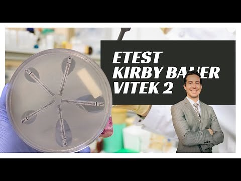 Microbiology: Antibiotic Sensitivity Testing -- Etest, Kirby Bauer (KB), Vitek