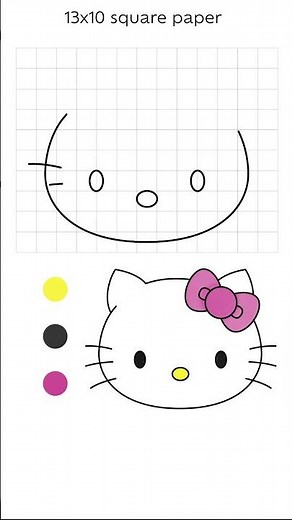 How to draw Hello Kitty| How to draw cute Hello Kitty | How to draw so cute Hello Kitty