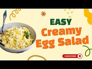 Creamy Egg Salad Recipe | QUICK & EASY!