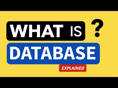 what is database? | Types of DBMS | SQL | Hindi