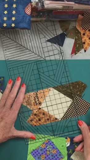 9.3K views · 102 reactions | Check out my new video where I dive into quilt design tips, from perfect flying geese to creating a neat star quilt. Find patterns, color guidance, and more creative insights. Happy quilting! ✂️  Want to learn more about Teaching, Products, and our Premium Club? Click here:  linktr.ee/jodibarrows #Quilting #Crafting #DIYProjects | Square in a Square quilting | Facebook