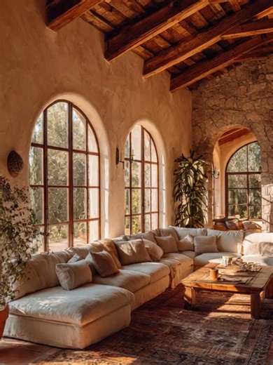 Spanish Hacienda Living Room