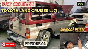 1.2K views · 12 reactions | PAT CRUISER | TOYOTA LAND CRUISER LJ71 || SunRoof Delete || Episode 02 PAT is the expert resolve to do this right. Stay tuned and please do subscribe to our channel for more interesting content. Helpline: 0345-80-99-99-5 Email: info@PakistanAutoTechnics.com www.PakistanAutoTechnics.com Music: https://share.epidemicsound.com/9jfc81 | Pakistan AutoTechnics | Facebook
