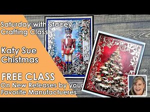 618 S Christmas Cards that will wow, are easy to make and so affordable. Katy Sue exclusive kit