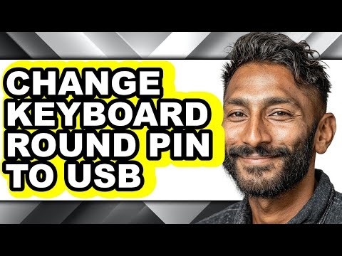 How to Change Keyboard Round Pin to Usb (easy Method)