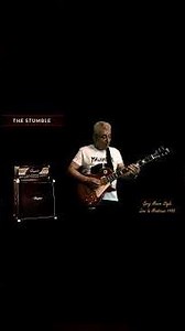 GARY MOORE - Montreux Live 1995 - "The Stumble" Cover